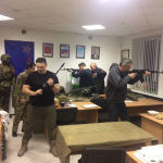 На занятиях